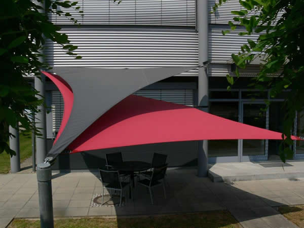 Sonnensegel Detailaufnahme Sonnensegel Detailaufnahme