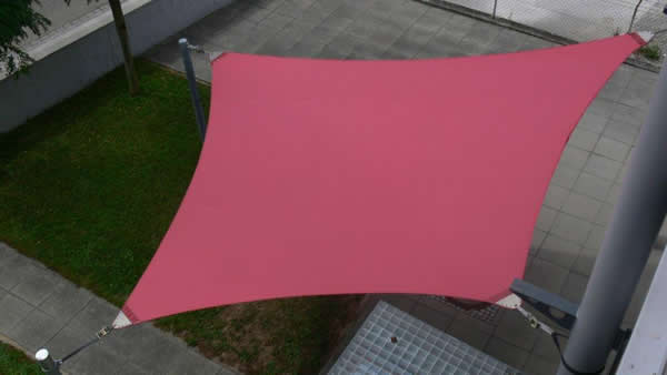 Sonnensegel Detailaufnahme Sonnensegel Detailaufnahme